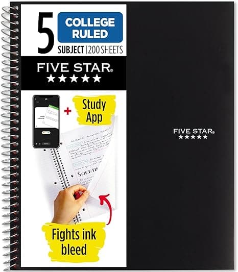 Five Star Notebook